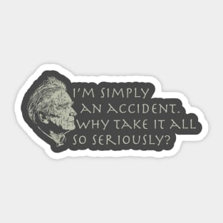 Cioran Philosophy Sticker